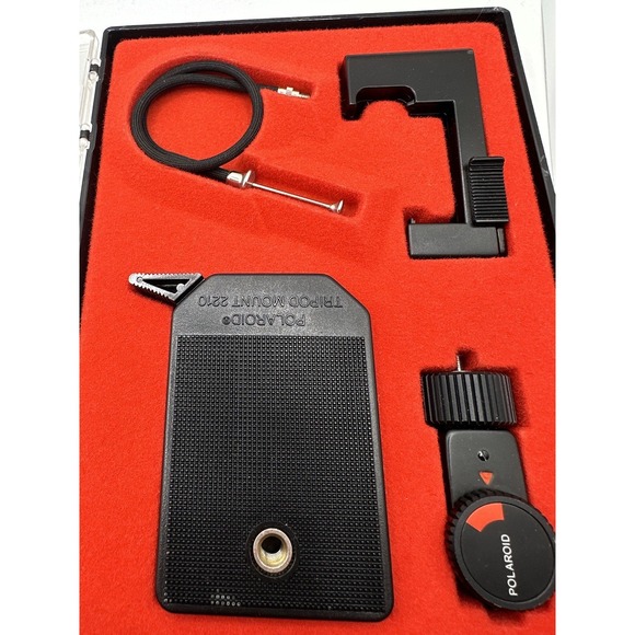 Polaroid 2211 Pronto Camera Accessory Set Self-Timer Release Tripod Mount SX-70 - Picture 9 of 16